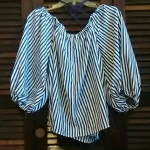 Off the shoulders top